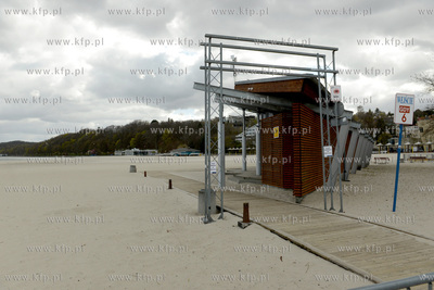 Gdynia w czasie epidemii koronawirusa COVID-19. Zamkniete...