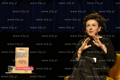 Theater De Regentes w Hadze.Spotkanie z Olgą Tokarczuk...