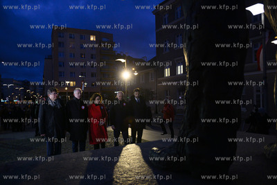 Gdynia. Briefing prasowy kandydatki na Prezydenta RP...