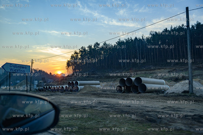 Gdynia, Karwiny. Budowa trasy S6. 28.03.2020 Fot. Anna...