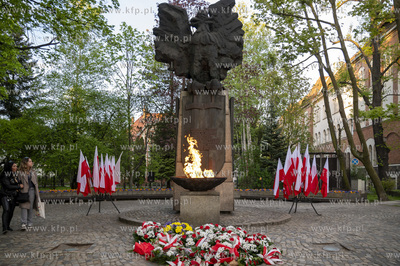 Uroczystości pod pomnikiem Martyrologii Polskich Mieszkańców...
