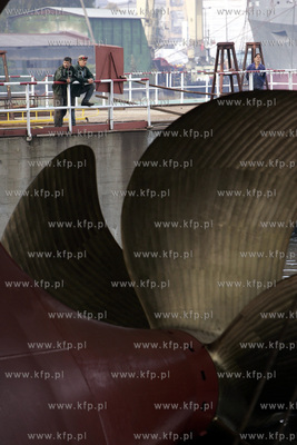 Stocznia Gdansk. S.A. Wodowanie statku WESTERDIEK,...