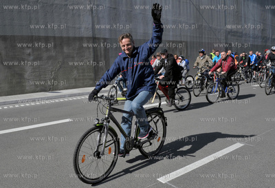 Dzien otwarty tunelu pod Martwa Wisla w Gdansku. To...