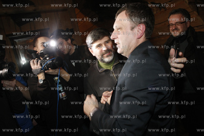 Sopot. Restauracja Harnas. Wieczor wyborczy obozu Jacka...