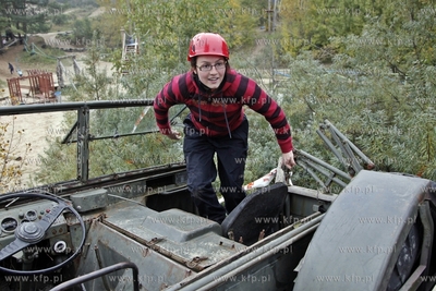 Gdynia. Adventure Park. Zawody w prasowaniu na wysokosci.
14.10.2012
fot....
