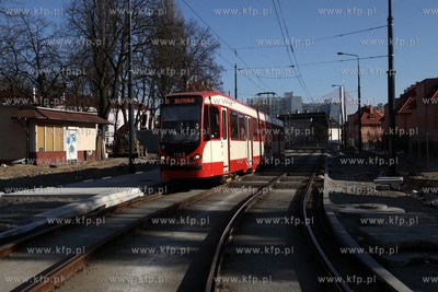 Przebudowa torowiska wzdłuż ulicy Lenartowicza w...