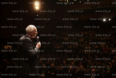 Spotkanie z kandydatem na prezydenta RP Januszem Korwin...