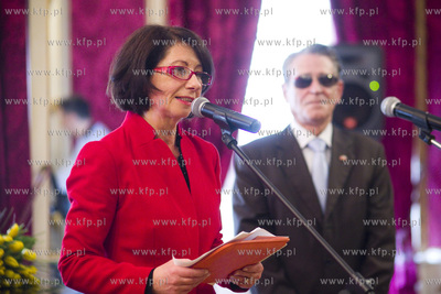 Gdańsk. Dom Uphagena. Spotkanie noworoczne Korpusu...