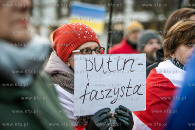 Sopot: Solidarnie z Ukrainą. Wiec poparcia dla narodu...
