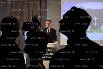 Gdańsk. Konwencja wyborcza Grzegorza Brauna, 
kandydata...