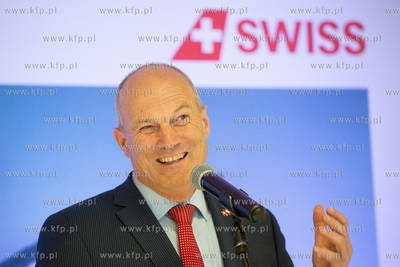 Gdańsk, Port Lotniczy im. Lecha Wałęsy. Konferencja...