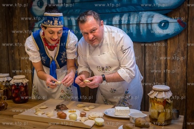 Gdańsk. Restauracja Chmielna. Eliza Wasiewicz przygotowuje...