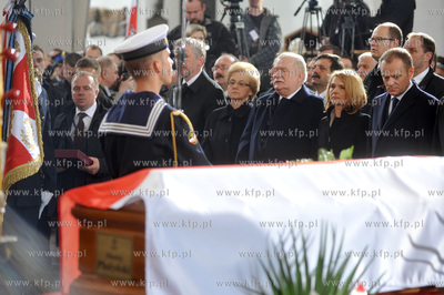 Gdansk. Bazylika Mariacka. Pogrzeb Macieja Plazynskiego,...