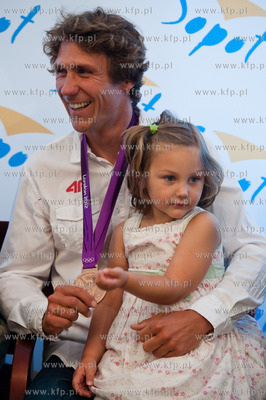 Sopot. Urzad Miasta. Spotkanie z olimpijczykiem Przemyslawem...