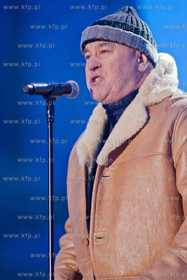 Gdansk. Dlugi Targ. Swiateczny koncert Cala Polska...