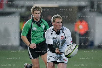 Gdynia. Narodowy Stadion Rugby. Mecz rugby dywizji...