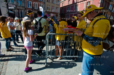 Gdansk. Dlugi Targ. Bieg Nadziei 2013 zorganizowany...