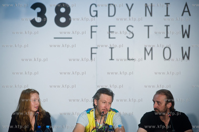 38 Gdynia Festiwal Filmowy. Konferencja prasowa filmu...