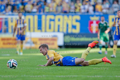 Gdynia. Stadion Miejski GOSIR. Mecz mecz towarzyski...