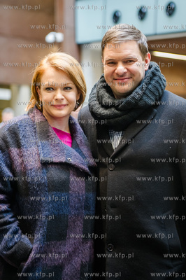 Gdansk. Europejskie Centrum Solidarnosci. Aktorzy Daria...