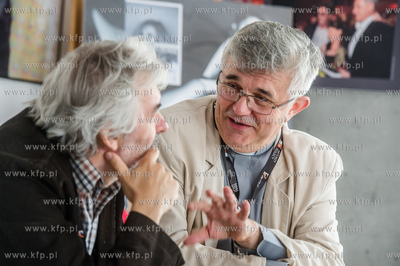 Gdynia. Festiwal Filmow w Gdyni. Spotkanie z ks. Andrzejem...