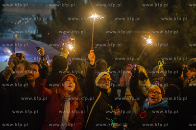 Gdansk. Zabawa sylwestrowa na Targu Weglowym.
31.12.2015
fot....