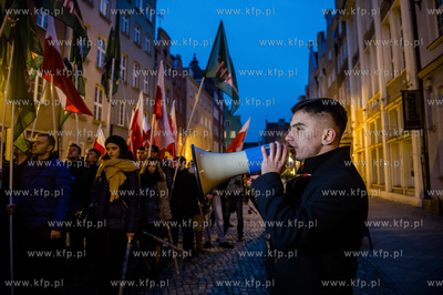 Gdansk. Marsz przeciwko lewackim ideologiom organizowany...