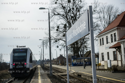 Przystanek kolejowy Żukowo Wschodnie.
04.03.2017
fot....