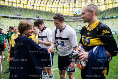 Energa Stadion Gdańsk. Charytatywny mecz piłkarski...