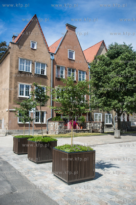 Gdańsk. Ulica Grobla. 18.07.2017 fot. Mateusz Ochocki...