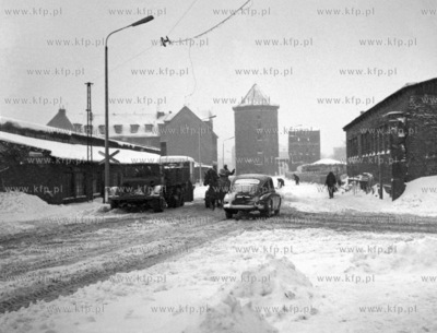 Zima na wyspie Spichrzow w Gdansku.Ul. Stagiewna.1965
z0004262
Fot....