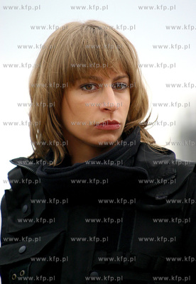 Ekipa filmowa serialu Kryminalni realizuje na plazy...