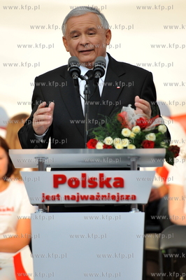 Final Kampanii prezydenckiej Jaroslawa Kaczynskiego...