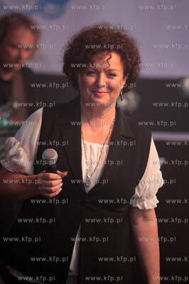 Polnord Music Festival na molo w Sopocie. Nz. Hanna...