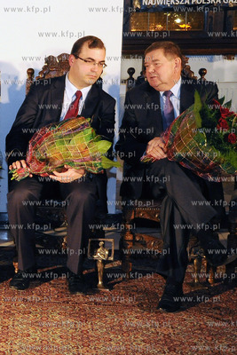 Ratusz Głownego Miasta w Gdansku. Uroczysta Gala plebiscytu...