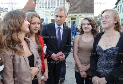 Kampania wyborcza SLD przed wyborami parlamentarnymi....