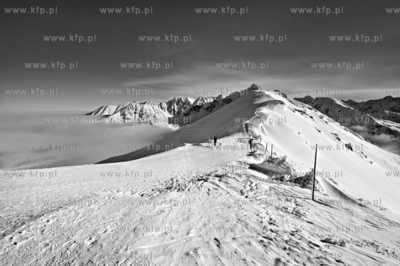 Tatry,Kasprowy, Beskid. NZ.widok z  Kasprowego na szczyty...