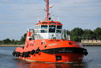 Gdansk, Port Gdanski. Holownik Tarus  
17.08.2007
Fot.Jan...