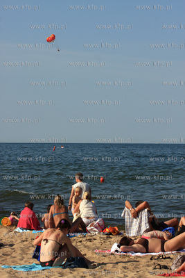 Dlugo wyczekiwane slonce od razu przyciagnelo amatorow...