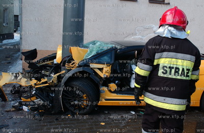 Sopot. Al Niepodleglosci 780. Samochod Lamborgini z...