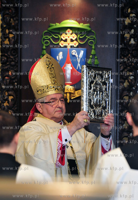 Oliwa. Katedra Oliwska. Msza sw. Wieczerzy Panskiej...