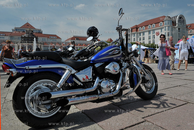 Plac Zdrojowy Molo Sopot. Chopper Days Sopot, impreza...