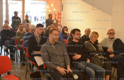 Otwarcie czytelni scenariuszy w Gdynskiej Szkole Filmowej....