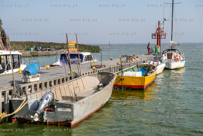 Port rybacki w Piaskach. 04.09.2024. Fot. Konrad Kosycarz...