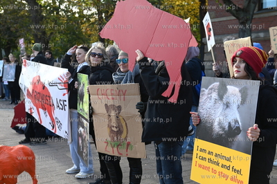 Siedziba Rady Miasta Gdańska. Protest aktywistów...