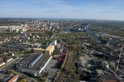 Elblag z lotu ptaka. 19.04.2009 fot. Kacper Kowalski...