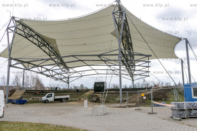 Modernizacja siedzisk w amfiteatrze na terenie Międzynarodowego...