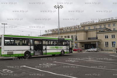 Gdynia. Dworzec Główny, PKS.  27.03.2019 Fot. Anna...