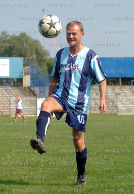 Mecz na stadionie Polonii Gdansk Orly Gorskiego kontra...
