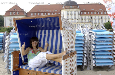 Marzena Sienkiewicz, pogodynka z Panoramy TVP2
17.07.2007
Fot....